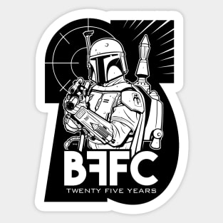 BFFC 25 Years Sticker